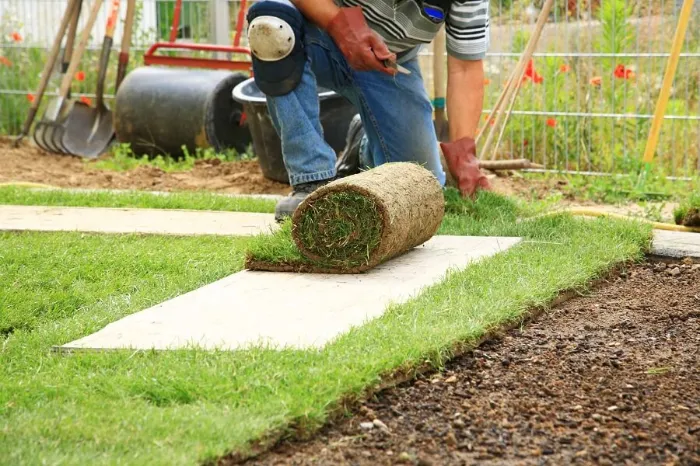 How to lay sod over existing lawn in Lowell, MA